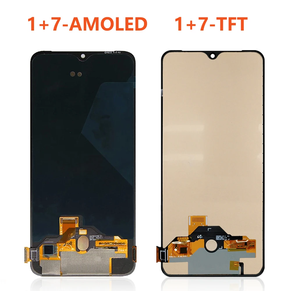 6.41 ''Per OnePlus 7 Per AMOLED 1 + 7 GM1901 GM1900 GM1905 GM1903 Display LCD Touch Screen Digitizer Assembly sostituzione