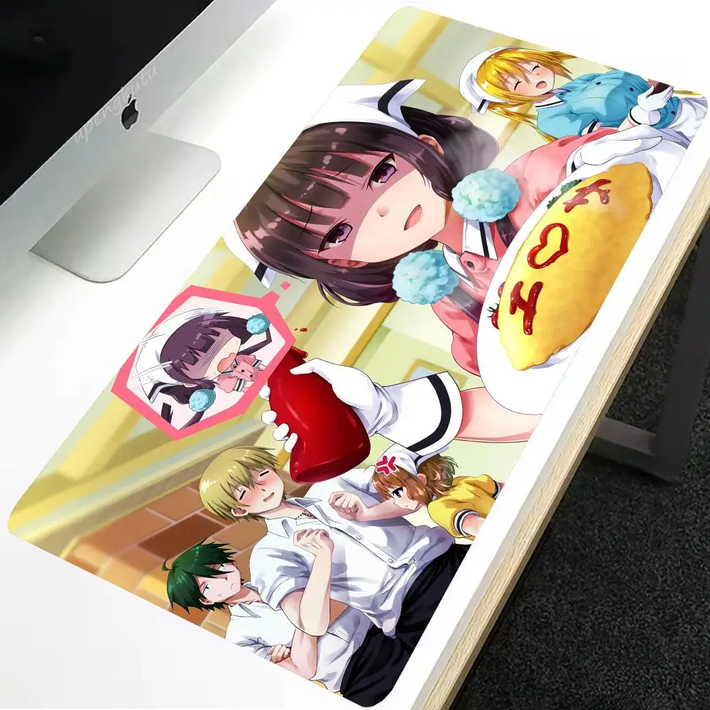 

Коврик для игровой мыши Blend S Anime Cute Girl XXL, коврик для мыши с клавиатурой и геймером на столе, скоростной настольный коврик, коврики для мыши в стиле аниме 900x400 мм