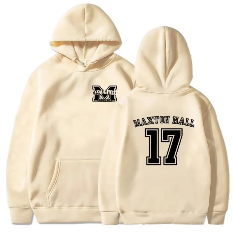 

Maxton Hall 17 TV The World Between Us Printed Hooded Men Women Prevalent Hoodies Plus Size Sweatshirt Hip Hop Male Streetwear