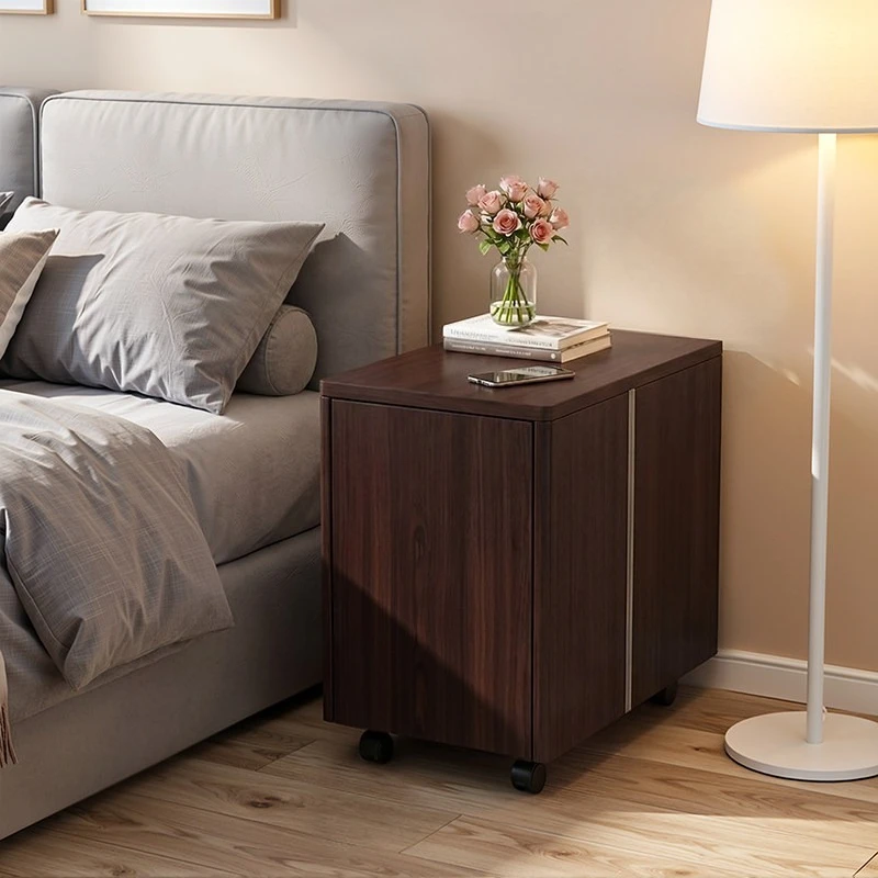 Suitable for projector electric lift cabinet, non-punching hidden bedroom bedside table, living room sofa side cabinet
