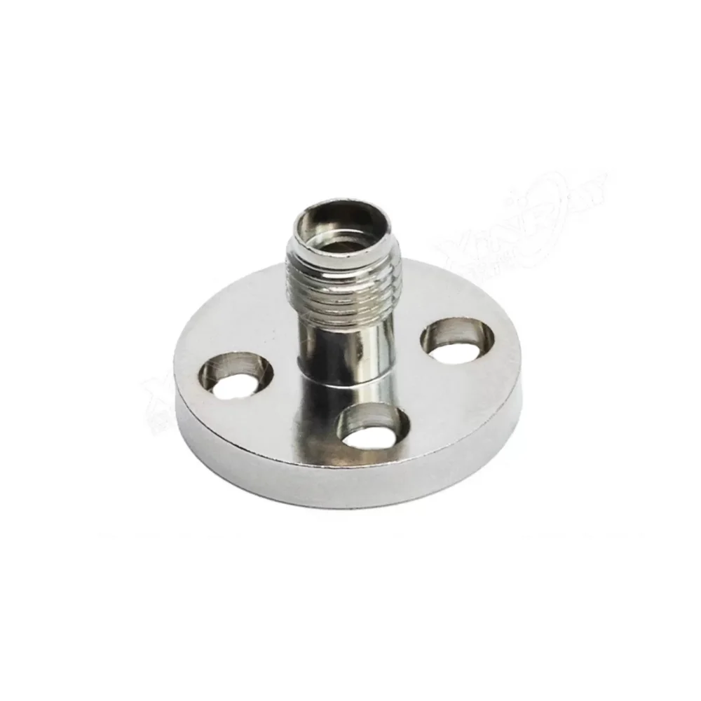 SMA905 Fiber Optic Socket SMA Connector Circular Metal Base SMA905 Metal Socket