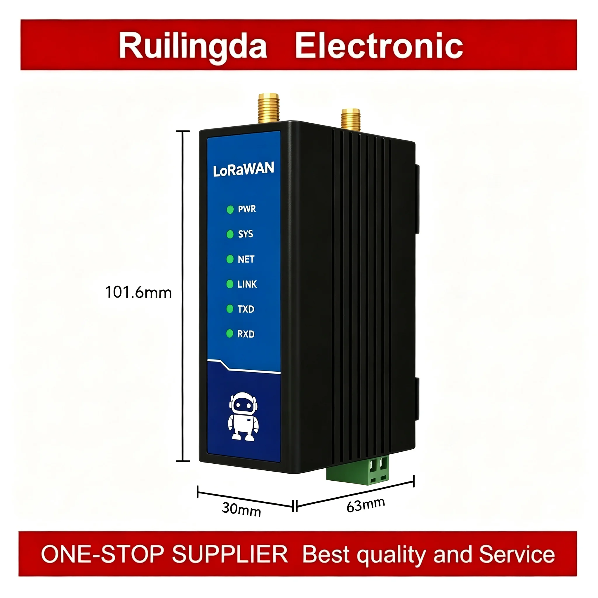 E870-L470LG12-S E870-L868LG12-S E870-L915LG12-S E870 Series High Speed 8-Channel LoRaWAN Gateway Wireless Modem