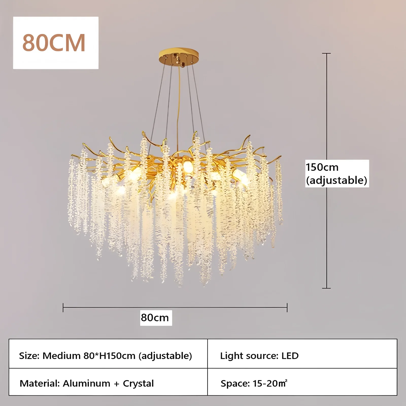 Moderne nieuwe kristallen kroonluchter binnen luxe kristallen led hanglampen woonkamer eetkamer slaapkamer decor hangende verlichtingsarmatuur