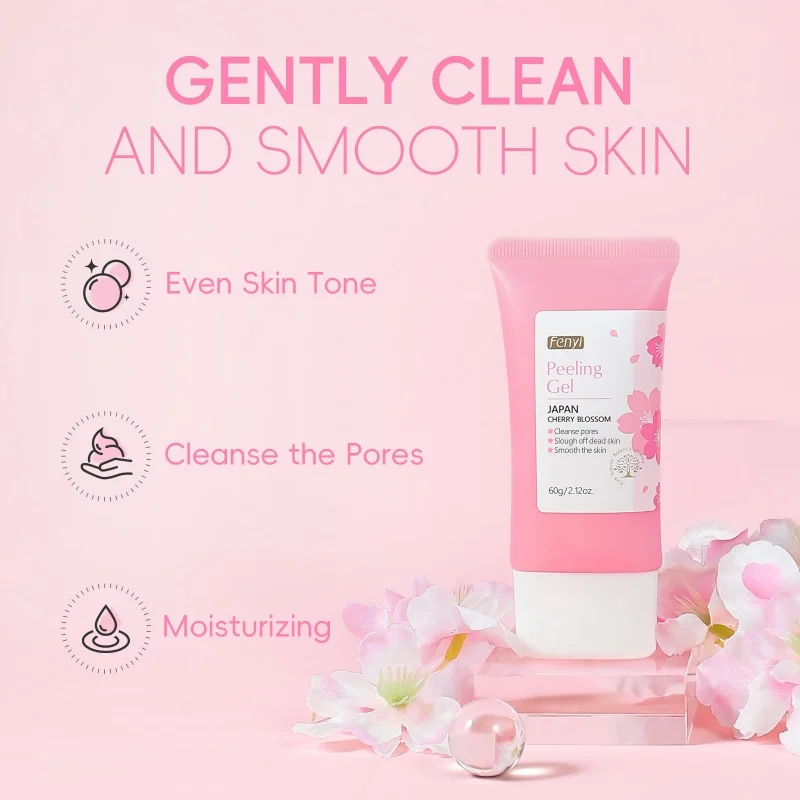 페이스 딥 클렌징 각질 제거 젤 스킨 케어 화이트닝 모이스처라이저 리페어 페이셜 스크럽 스킨 케어