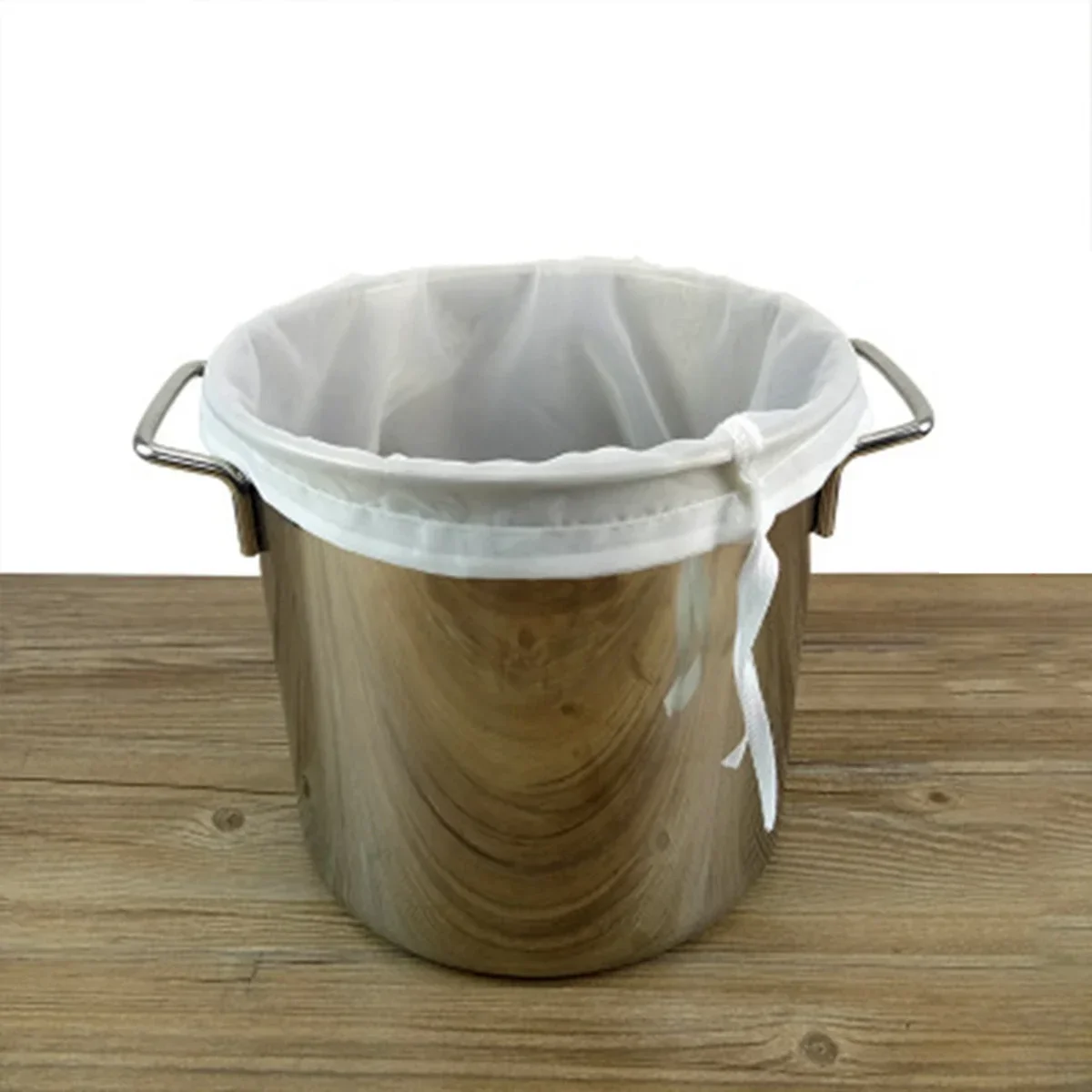 Home Brew Brewing Filter Bags Round Bottom Reusable Nylon Fine Bags Mesh Drawstring Strainers Micron Bag for Beer Wine