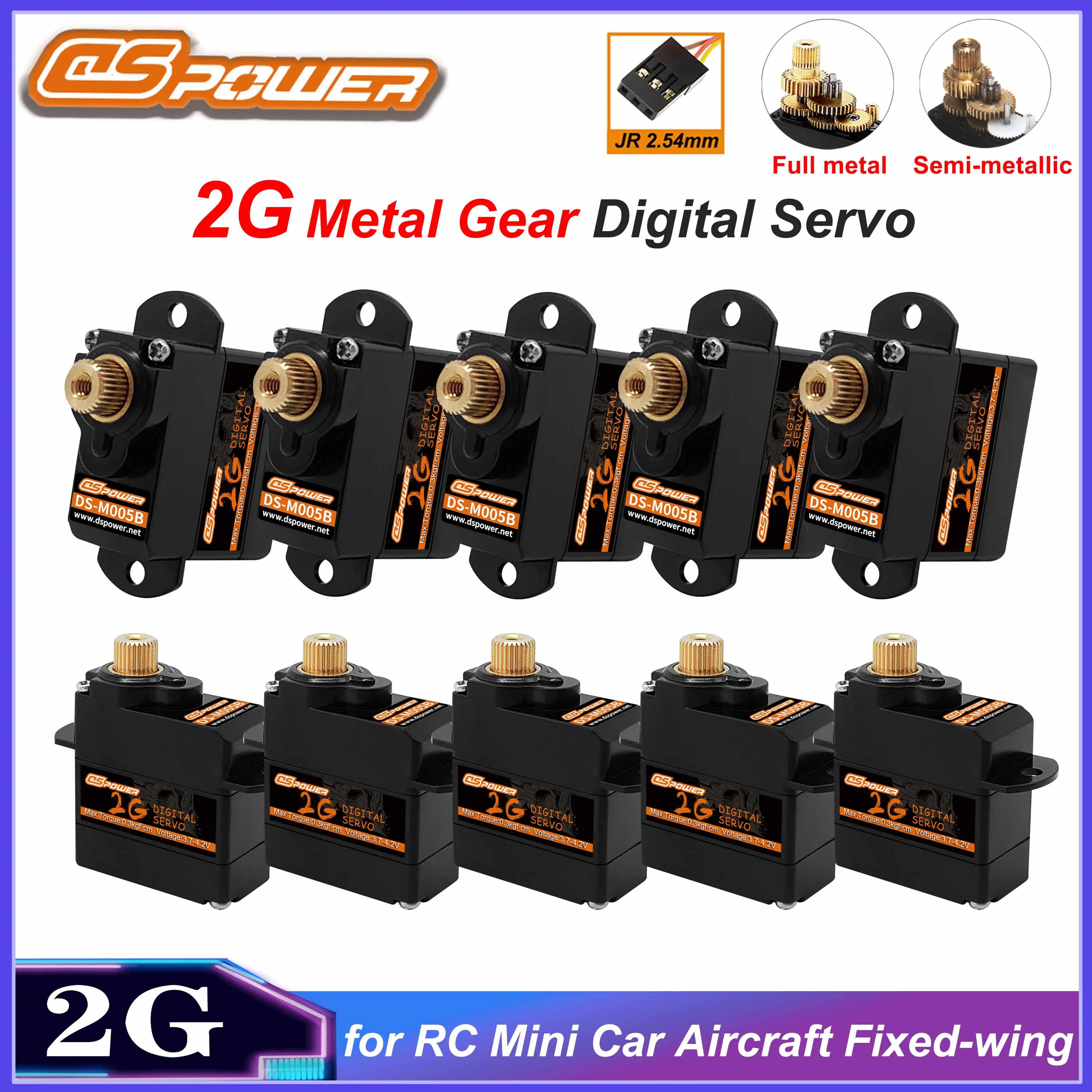 

Dspower 2G цифровой сервопривод с металлической шестерней, микросервоприводы для радиоуправляемого мини-автомобиля, самолета, вертолета с неподвижным крылом, модель робота, игрушечная часть