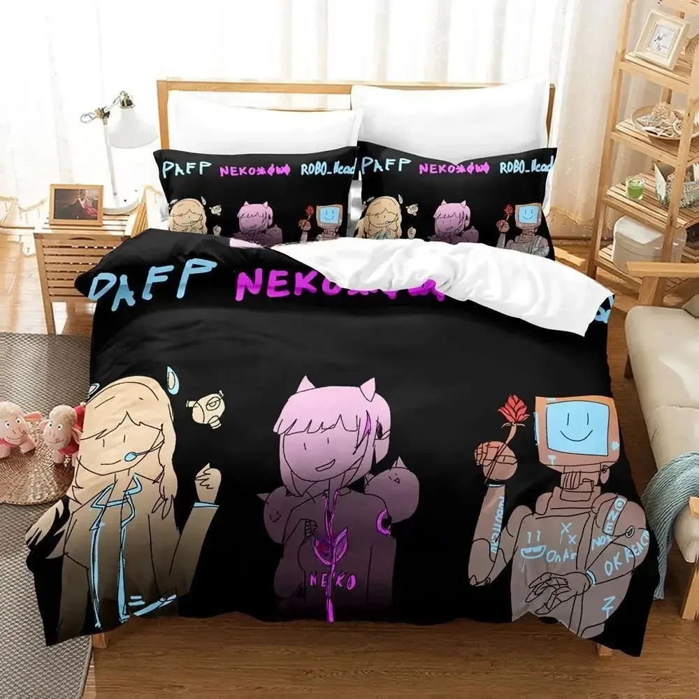 Cytus ii Bettwäsche-Set Single Twin Full Queen King Size Bett Set Erwachsenen Kind Schlafzimmer Bett bezug Sets 3D-Druck Anime Bettlaken Set