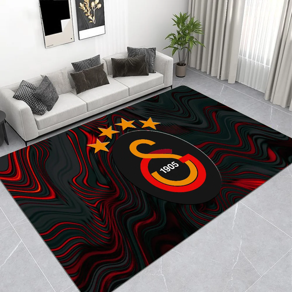 G-Galatasaray Vivid Long Rugs Nordic Style Bedroom Living Room Doormat Home Balcony Anti-Slip Toilet Rug