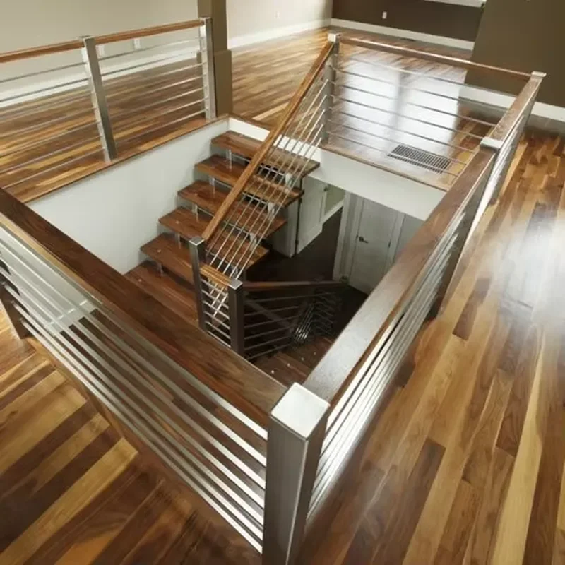 Stainless Steel Rod Modern Design Ms Pipe Railing Morden House Terrace Railing Designs