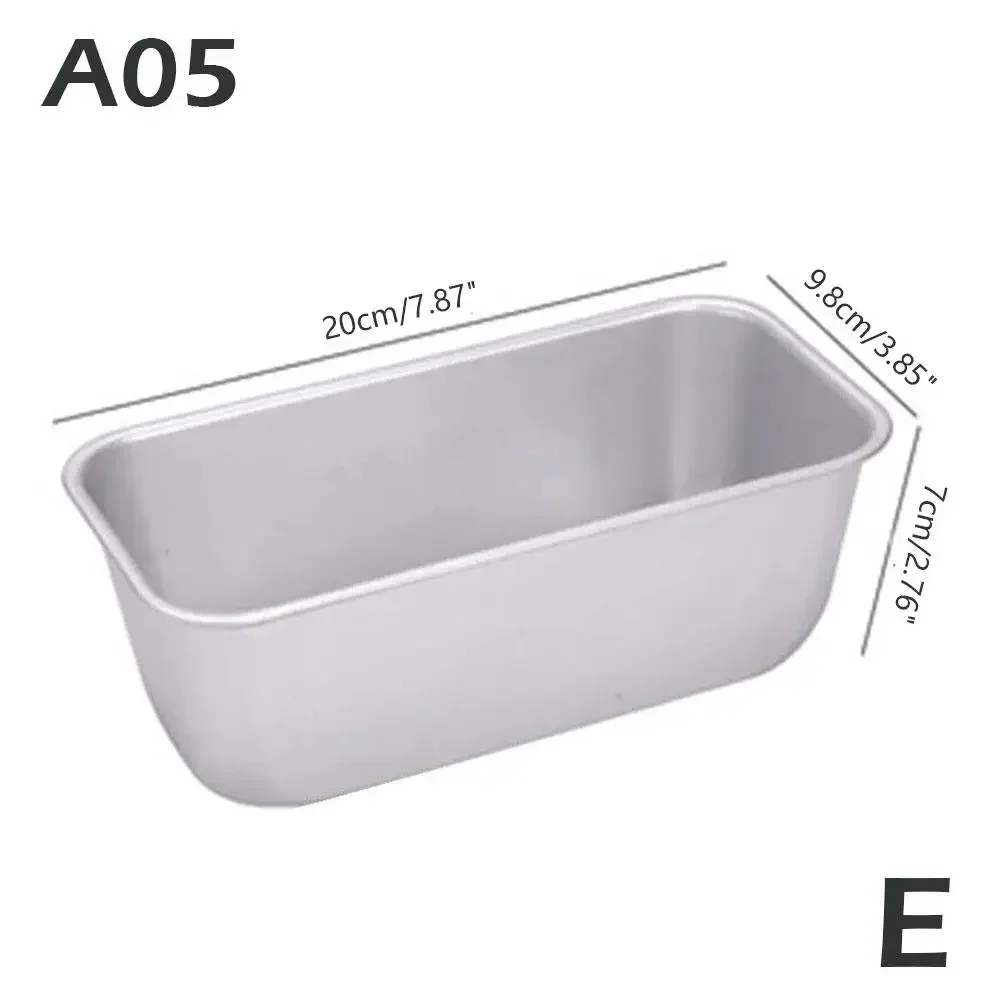 Rechteckige Brotform aus Kohlenstoffstahl, antihaftbeschichtet, Kuchenform, Mini-Toastform, Kuchen-Backblech, Kastenform, Küche, Backwerkzeuge, Backformen – Detail 6