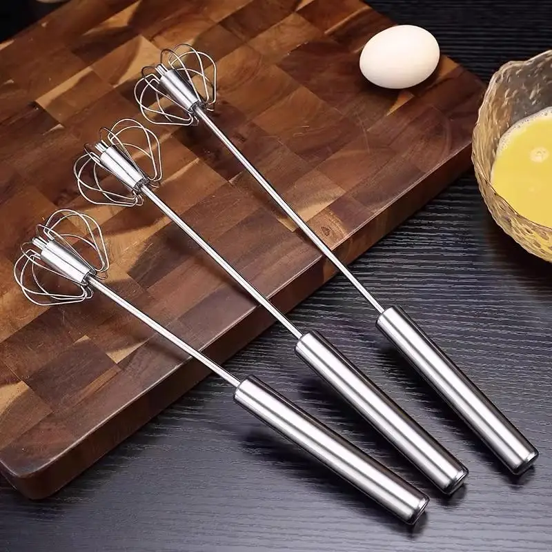 Semi Automatic Egg Beater Manual Rotating Cream Mixer Household Baking Tool Kitchen Gadget For Egg Cake Mixing