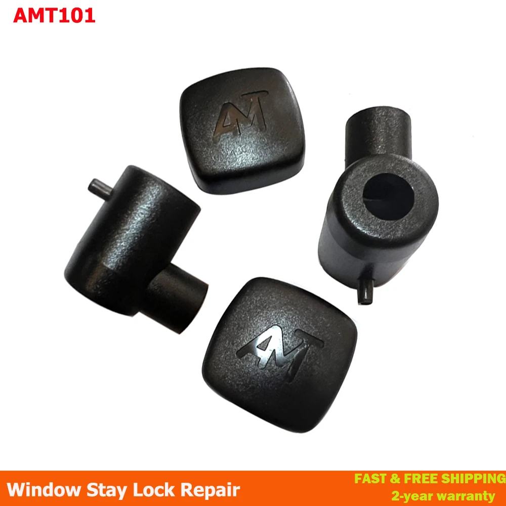 For Caravan Window Stay Lock Repair Black AMT101