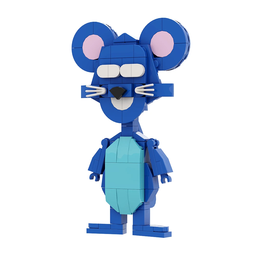 Banban 3 Mouse Toom Action Figure Model Toys Garden Banban Chapter 3 Building Toy Set for Kids Fun Gift for Game Fans