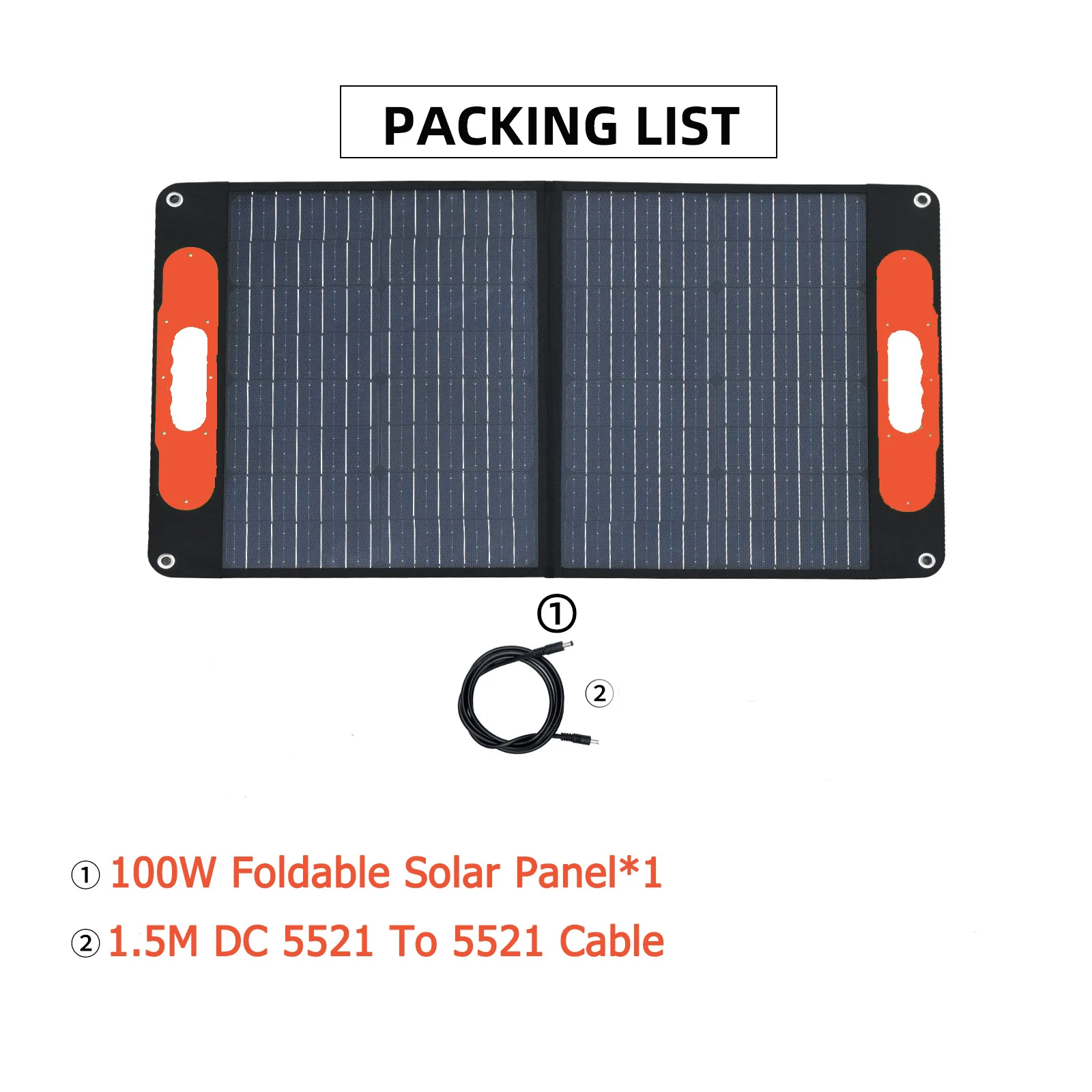 Opvouwbaar zonnepaneel 100W 160W 200W 18V Dubbele USB-lader ETFE Flexibel Opvouwbaar Kamperen Reizen Telefoon Ipad Draagbaar - Afbeelding 5