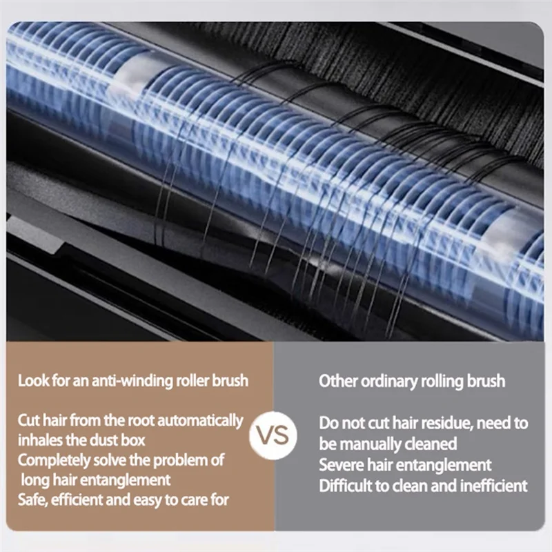 A75X Top Cut Hair Anti-Tangle Roller Brush For Dreame L10S Ultra L20 Ultra LX10 X20 Pro X30 X30 Pro L30 Ultra Vacuum Replacement