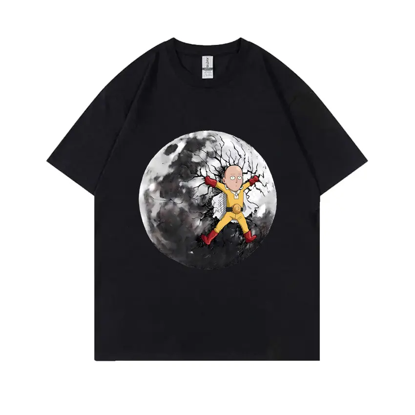 

Anime One Punch Man Saitama Egg Funny Meme Graphic T-shirts Men Casual Cartoon Manga T Shirt Unisex Soft Cotton Oversized Tshirt