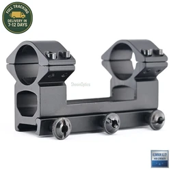 Shooin Optics Scope Mount 25.4mm 1 Inch Tube Ring 20mm Mount