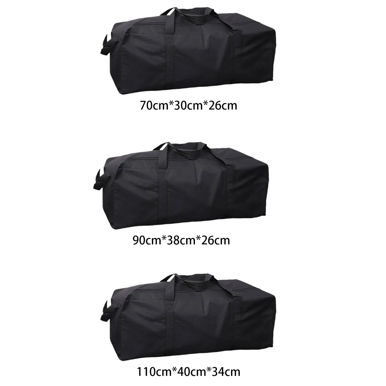 Folding Chair Bag PVC Lightweight Wear Resistant Tent Storage Bag for Folding Bed Canopy Pole Sundries Foldable Chair Travelling