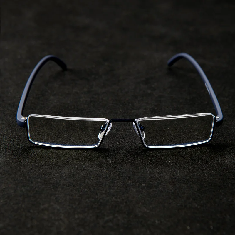 Halbrahmen-Lesebrille mit Etui, blaues Licht blockierende Presbyopie-Brille mit Dioptrien +1,25 + 1,75 + 2,25 + 2,75 – Detail 2