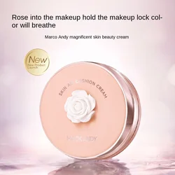 Brightening Skin Beauty Cushion Foundation Petals Lightweight Clothing Long Lasting Smear-Proof Makeup Oil Control BB Cream