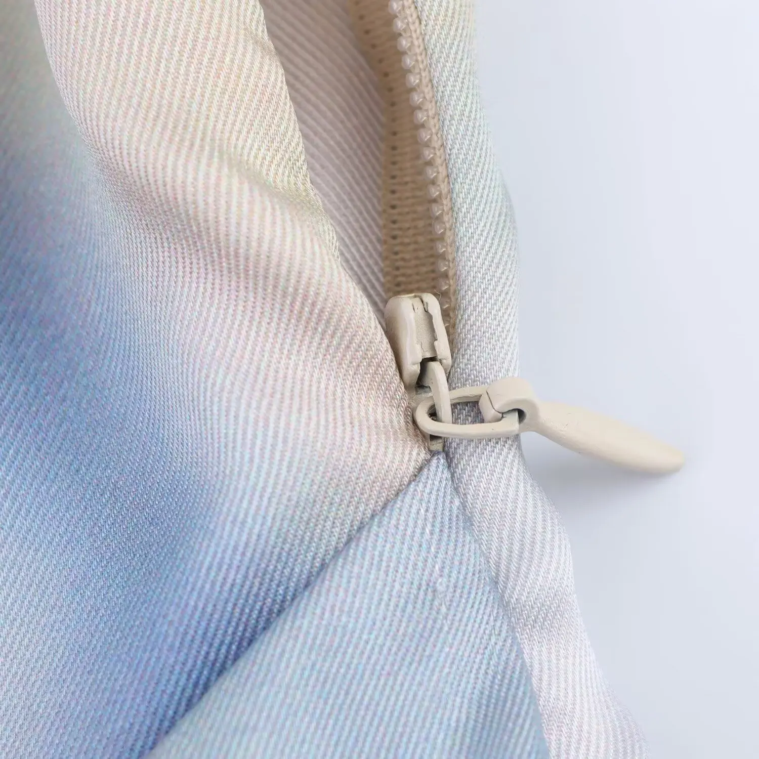 KONDALA Vintage Letnia Sukienka Tie Dye Damska w Kwiaty z Rozcięciem Moda 2025 Letnia Codzienna Plisowana Elegancka Sukienka Wieczorowa Mujer Vestidos