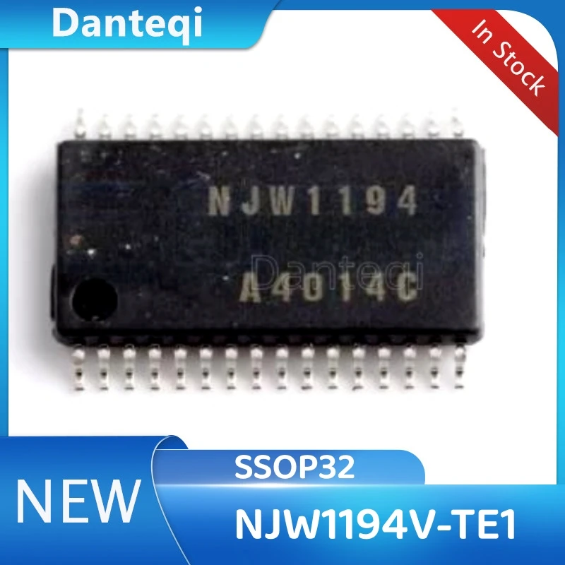 5PCS NJW1194V-TE1 NJW1194 SSOP32 2CH Electronic Volume Controller New Original