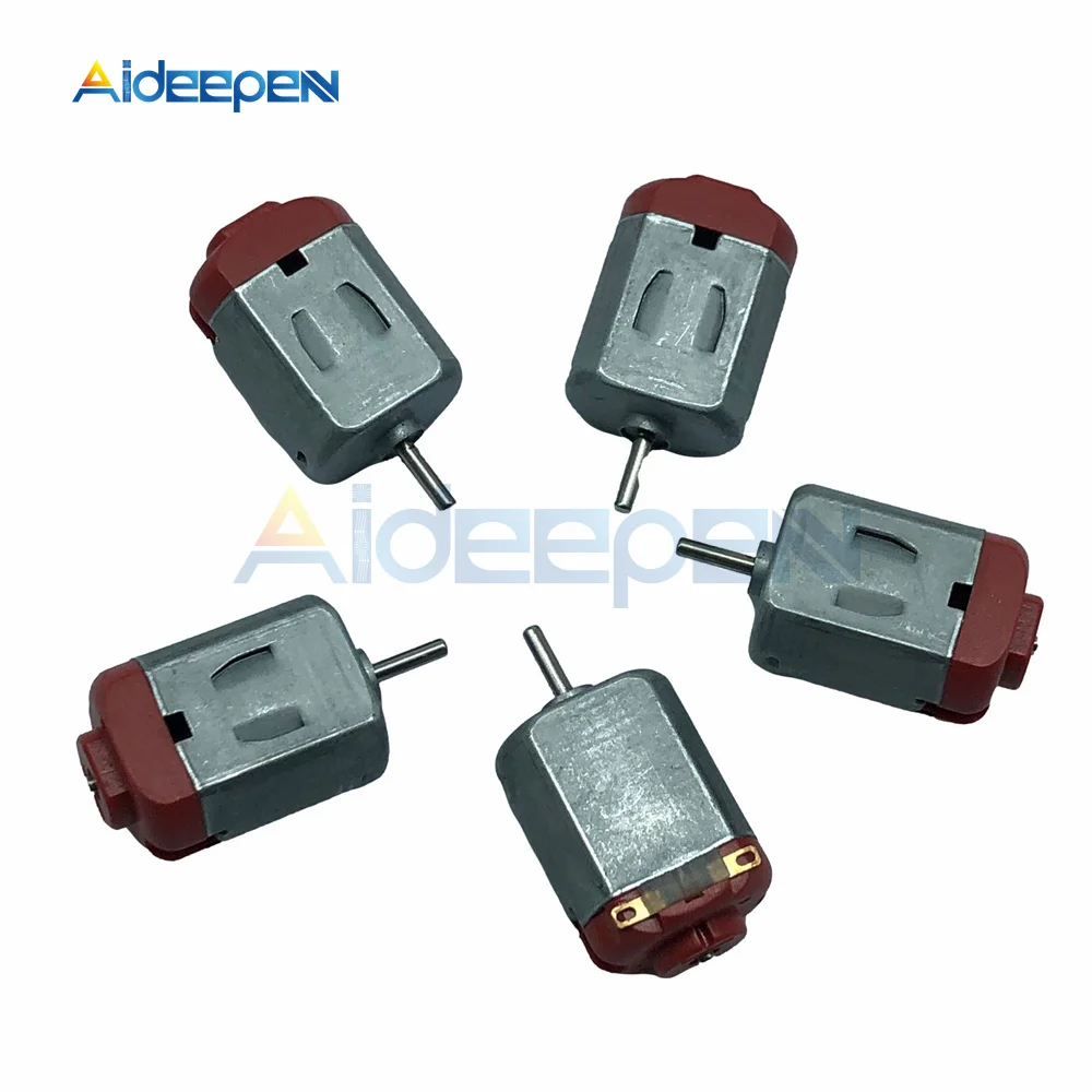 10Pcs DC 3-6V 0.35-0.4A 16500RPM R130 Mini Micro DC Motor for DIY Toys Hobbies Smart Car MOTOR 130 Small Motor