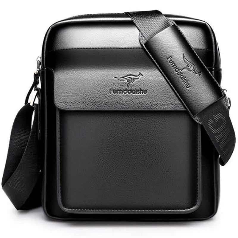 

Fumddaishu Men's Shoulder Bag Messenger Bag Business Messenger Bag Multi-Function Shoulder Bag