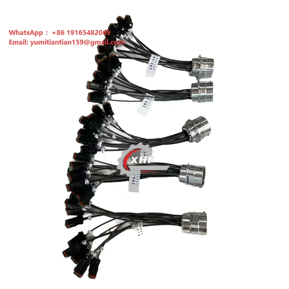 Wholesale Factory Price Different Excavator Loader Truck Wiring Harness 195-15-77200 for  Komatsu Bulldozer D155/275/375