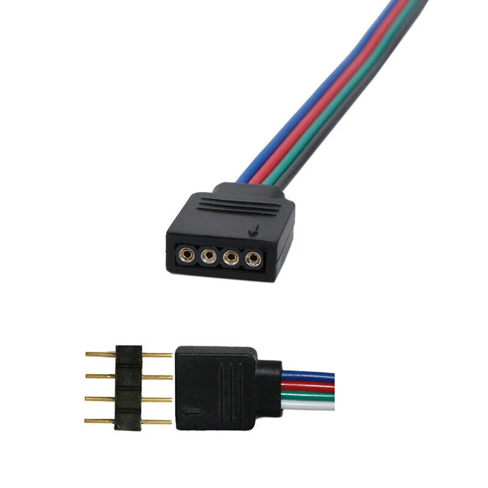 Hoge kwaliteit Praktische gloednieuwe Connector Kabel SMD3528/5050 Kabel Connector Vrouwelijke Flexibele Kit LED Licht Mannelijke Strip