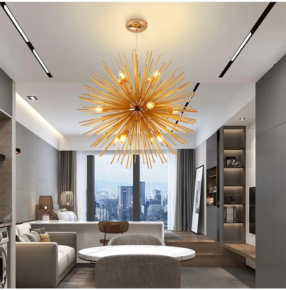 Luxury Crystal Chandelier For Living Room Bedroom Cone Shape Suspension Hanging Lamp Lustre De Cristal Round Led Loft Lighting