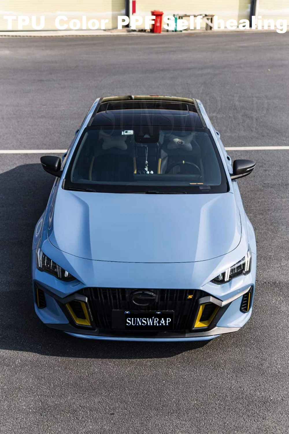 

Top Quality China Blue Car Protection Foil Sticker TPU PPF Protective Vinyl Film Wrap Vehicle Paint 1.52x15m/roll