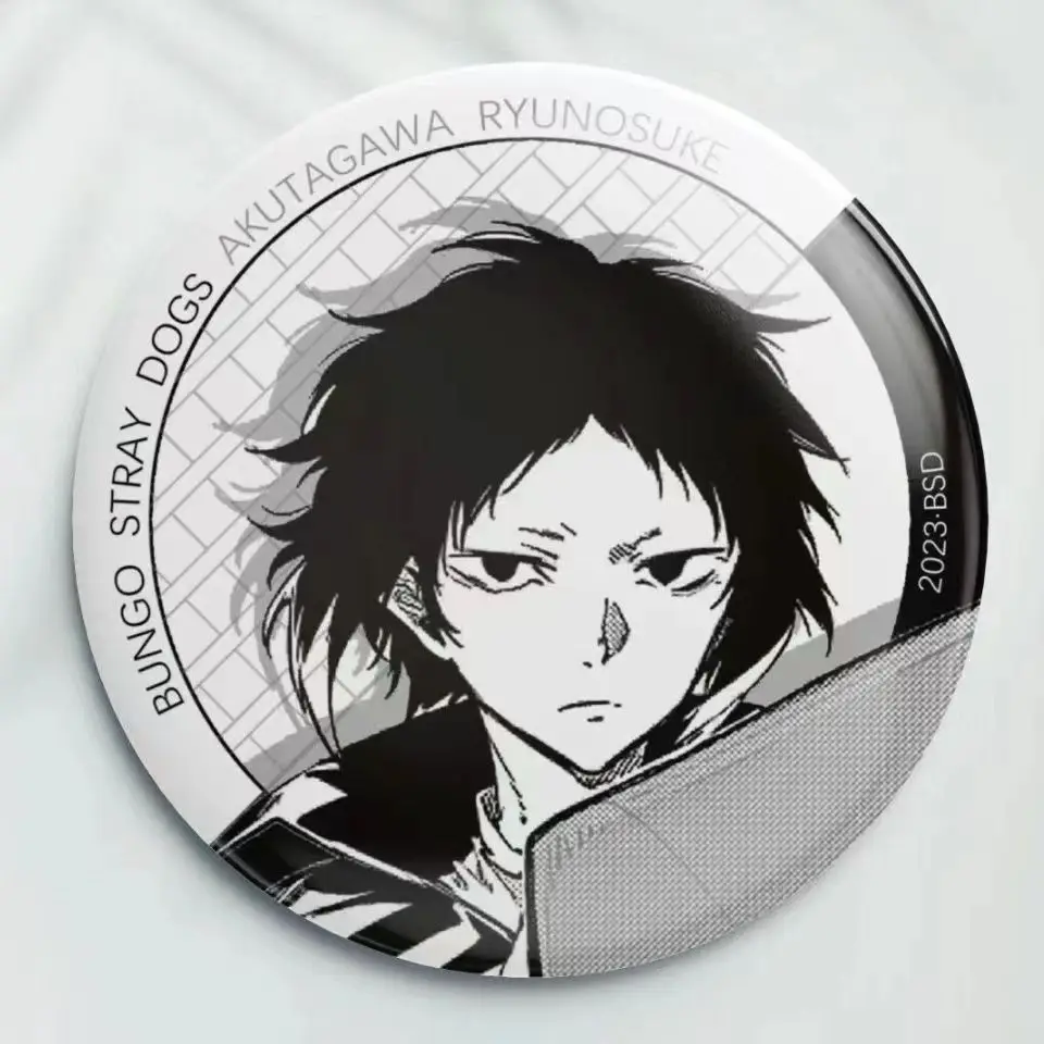 Bungo Stray Dogs Anime Peripherals Dazai Osamu Anime Derivatives Abzeichen Schmuck Nakajima Atsushi