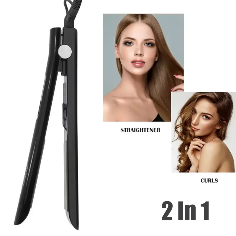 Hair Straightener Titanium Plate Straightening Iron Keratin Treatment Flat Irons 470℉ MCH Fast Heating High Temperature view 6
