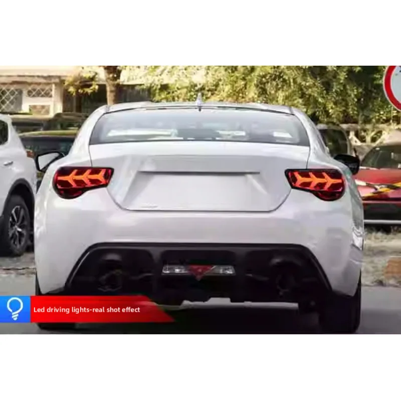 لتويوتا GT86 الذيل ضوء الجمعية تعديل LED القيادة ضوء غاسل بدوره إشارة سوبارو BRZ الضوء الخلفي التوصيل والتشغيل