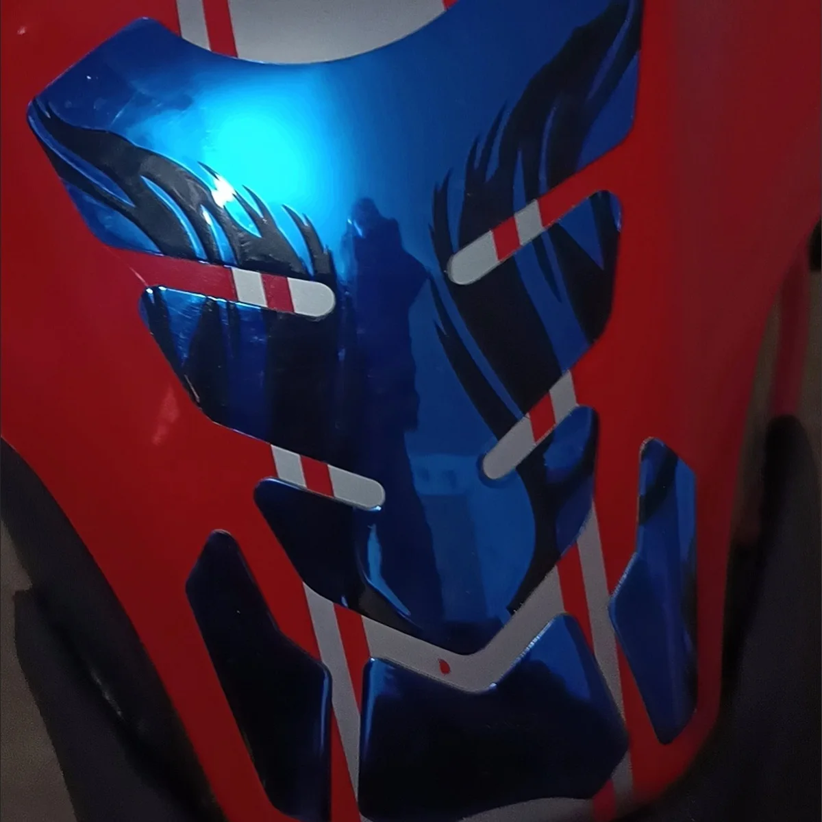 3D ยางนุ่มถังน้ำมันเชื้อเพลิงสติกเกอร์รถจักรยานยนต์อุปกรณ์เสริมสำหรับแอฟริกาทวิน 1100 CRF1100 NC750X CBF 600 CB 500X CB300F