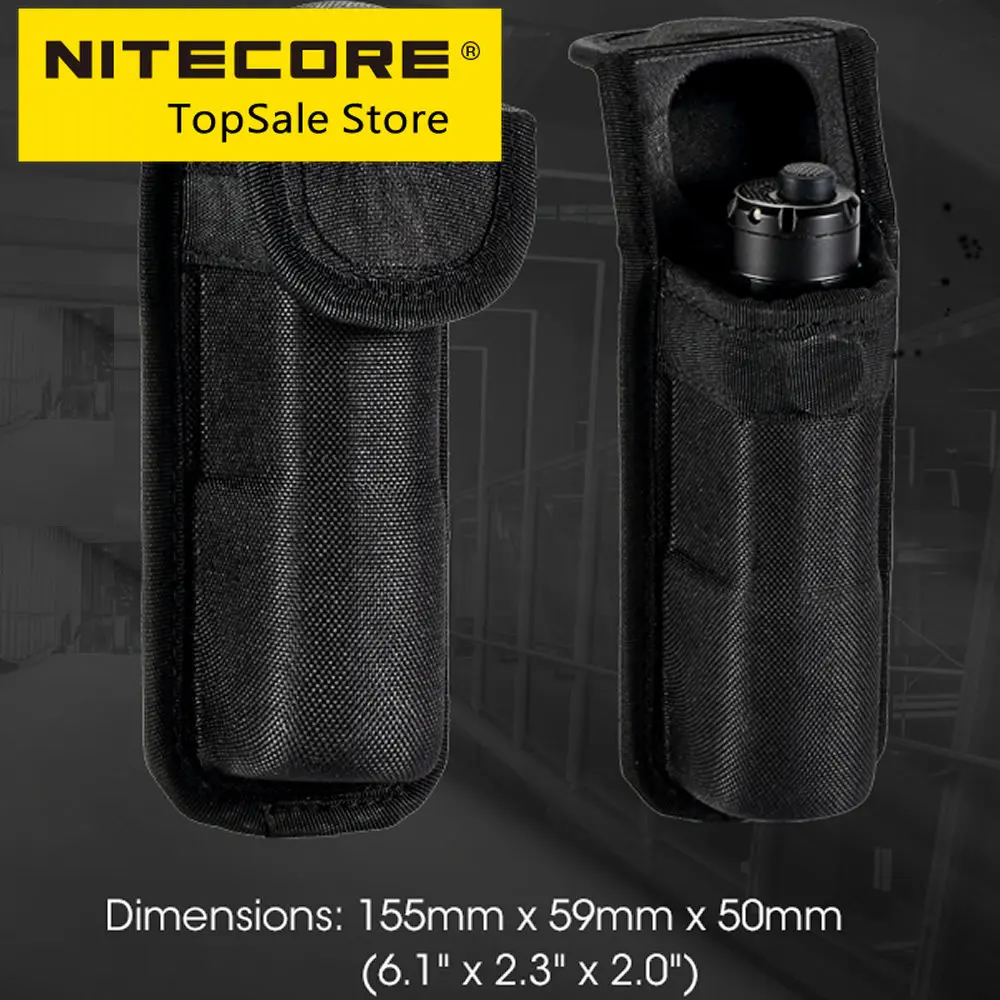 Genuine Nitecore NTH32 Tactical Magnetic Holster Original Professional Light Accessories Mount Holder of P20i P20iUV P20iX Torch