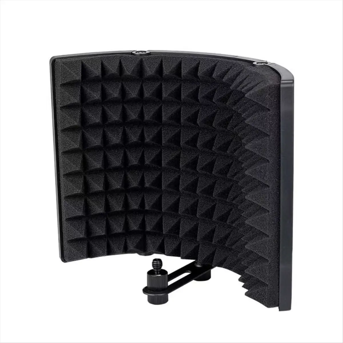 A64I GAZ-300P Portable Vocal Booth Ambient Reflection Filter Sound-Absorbing Foam Mic Isolation Shield Mic Soundproof Screen