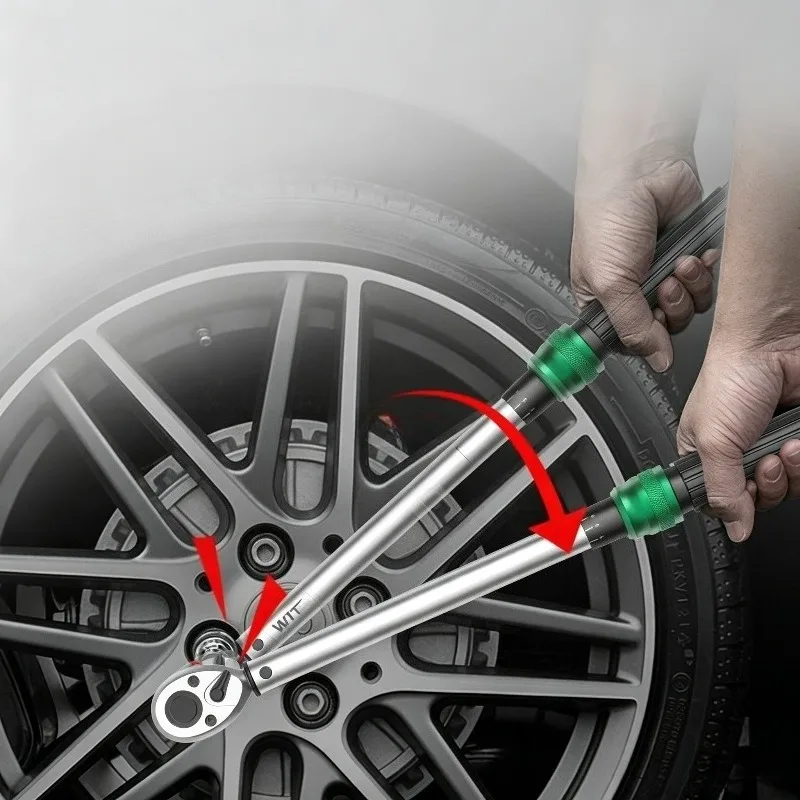 High-precision Wrench Adjustable Torque Ratchet Wrenchs Spark Plug Automotive Mechanical Repair Hand Tools Torque Preset Wrench