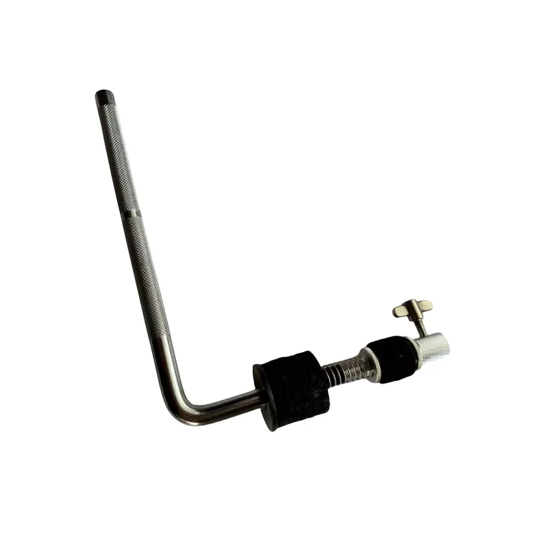 Cymbal and Cowbell Multi‑Function Clamp Extension Attachment Suitable for Drum Kit, Half Cymbal Stand Tom Support Hanger