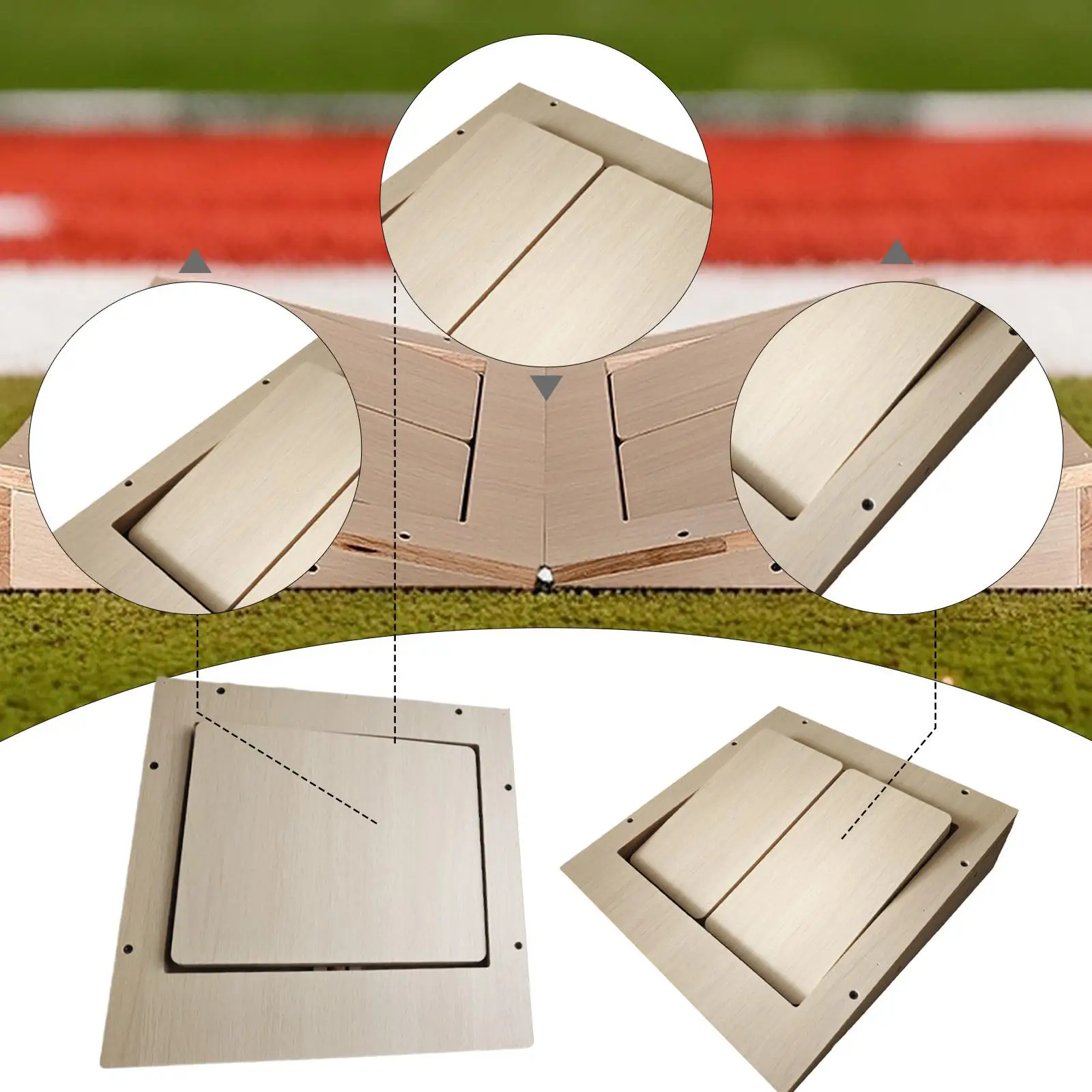 

Golf Pressure Plate Increase Swing Speed Strength Tempo for Chipping Hitting Equipment Weight Transfer Shift Weight Swing Plate