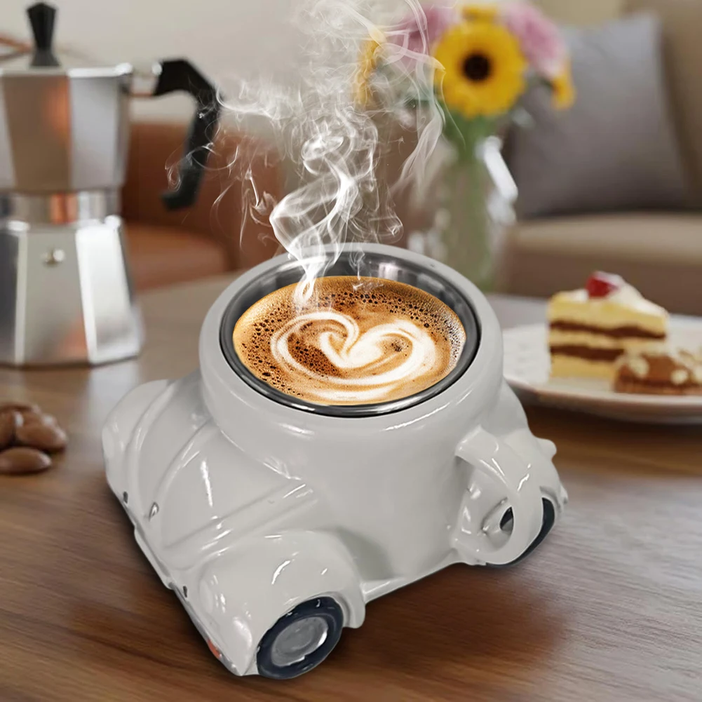 

Beetle Shaped Novelty Tea Cup Heat Resist Unique Drinkware Large Capacity Handmade Decoration Cup for Office Decoration Cup