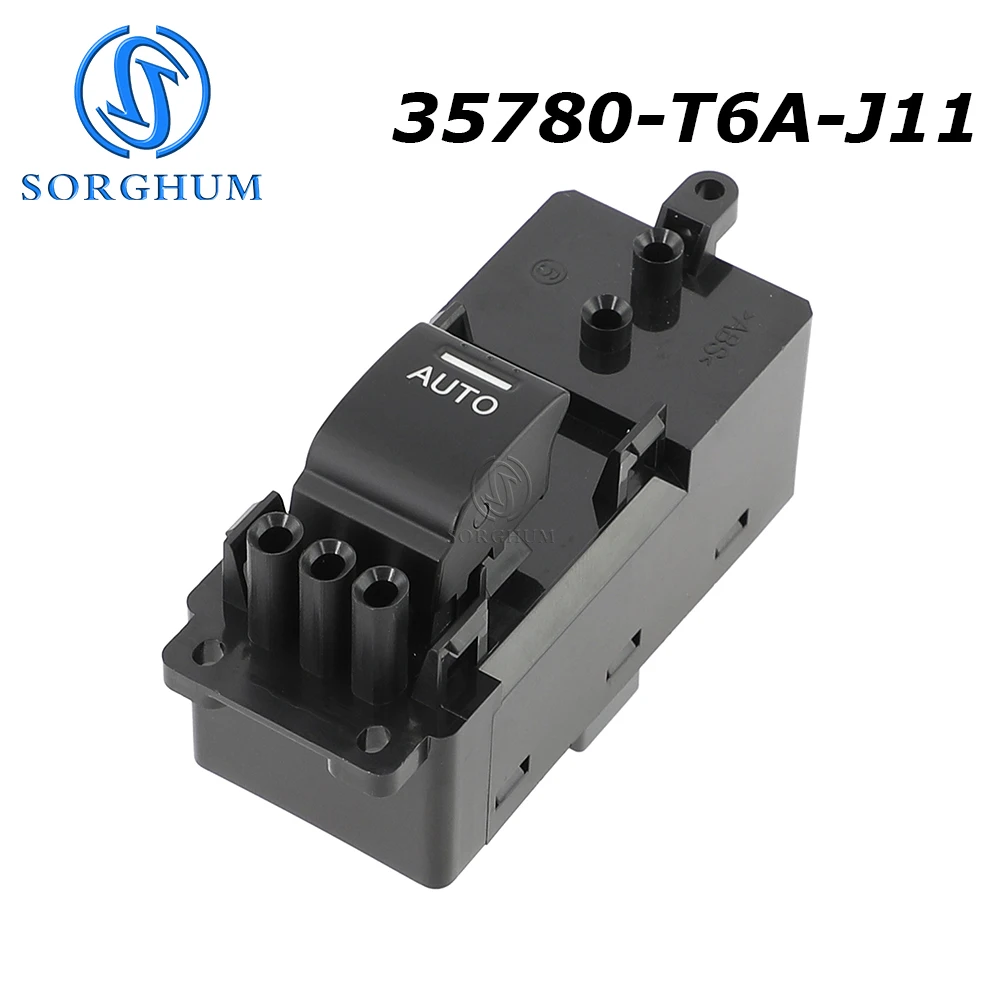 SORGHUM 35780-T6A-J11 Rear Door Passenger Electric Window Control Switch Button For Honda Odyssey RC3/Elysion RR8 35780T6AJ11