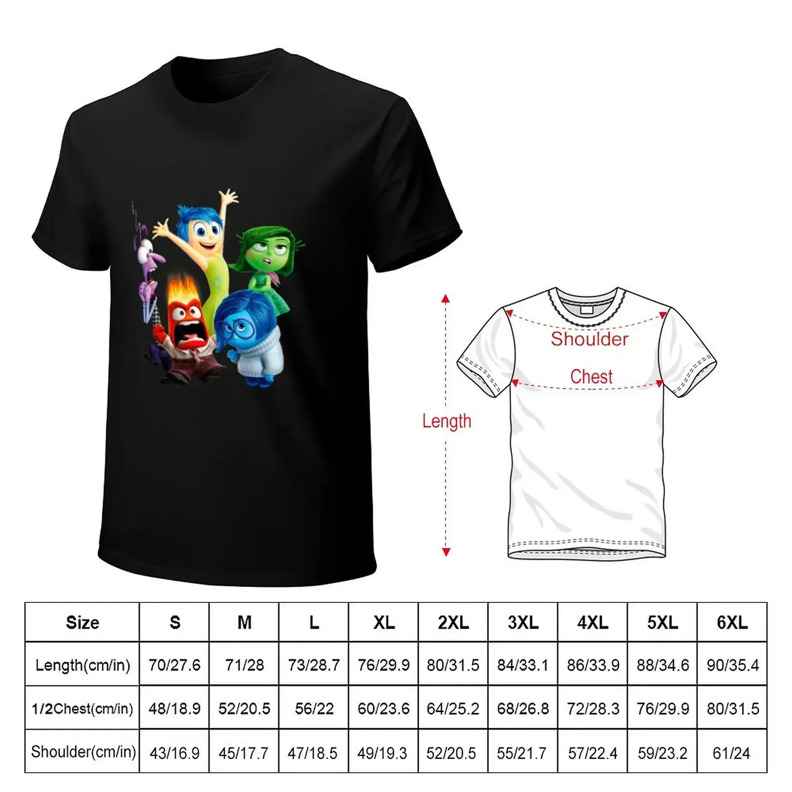 Inside Out T-Shirt animal prinfor boys tees customs design your own mens funny t shirts