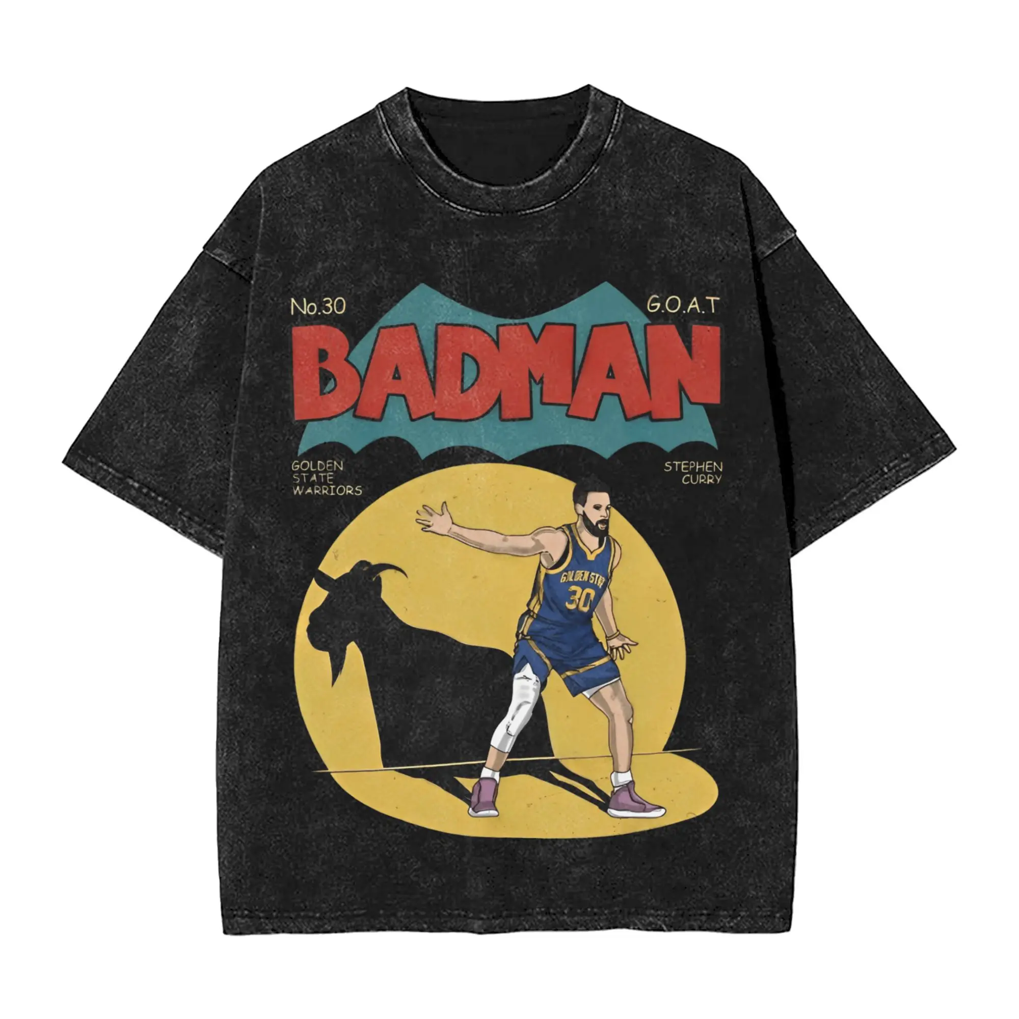 Camiseta de Stephen Curry, ropa de calle de verano, camisetas de algodón, camiseta de Hip Hop para hombre, camisetas estampadas de manga corta