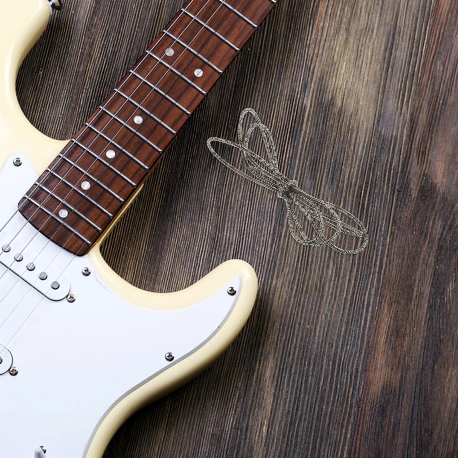 

Bass Guitar Wiring Harness Oil Wax Coated Conductor Wire High Fidelity Pickup Cable Anti-Aging Electric Guitar Circuit