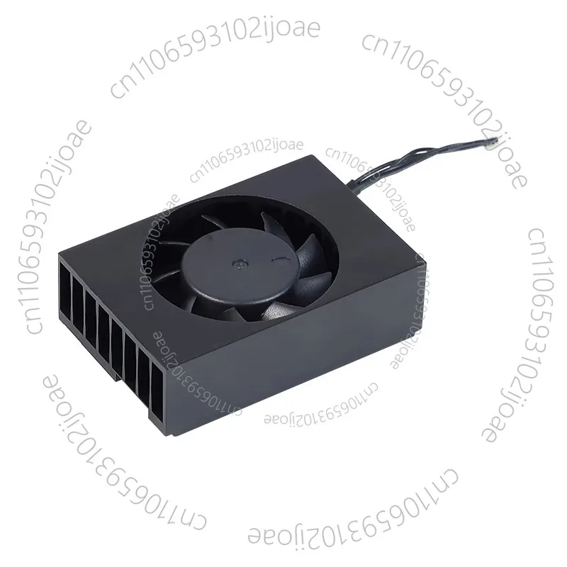 Original Aluminum Alloy Frame Radiator, Structure DC 5V Power Input, Embedded Fan