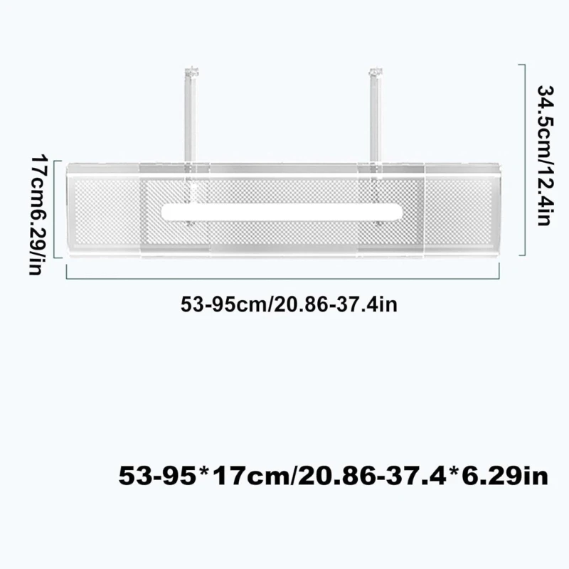 Air Conditioner Winddeflector Adjustable Air Conditioning Draft Shield for Home Drop Shipping