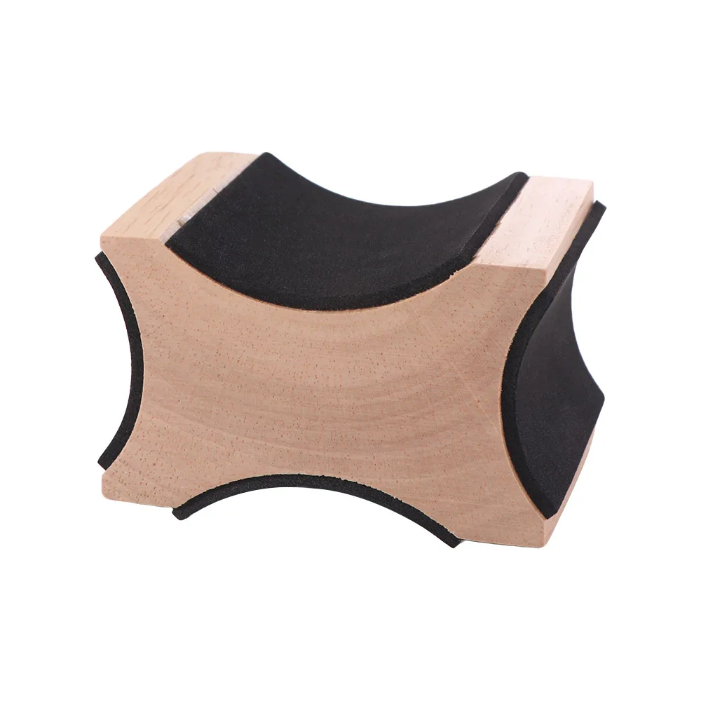 Support Pillow Guitar Wooden Neck Bracket Mahogany Material 2 Usage Height Guitar Neck Rest Vertical Professional