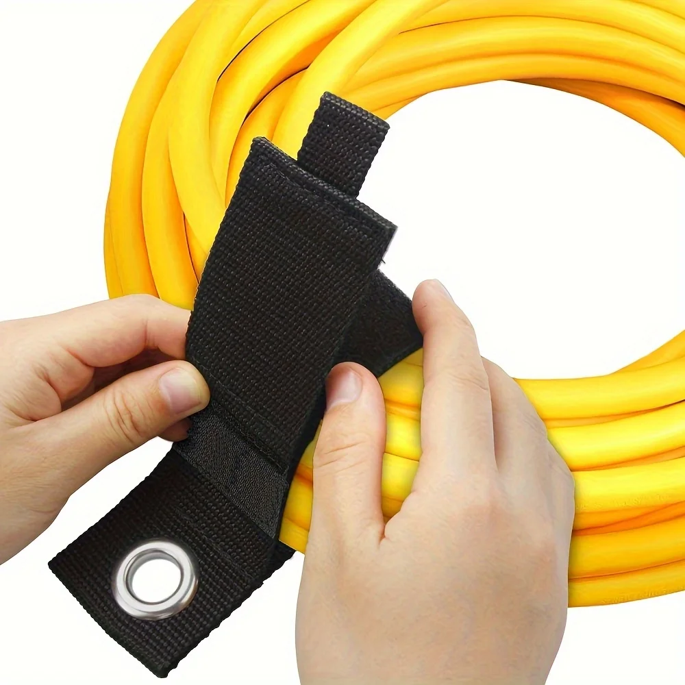 1pc Heavy-Duty Storage Straps, Reusable Extension Cord Organizer, Hose Storage, Accessories Holder For Garage Organization